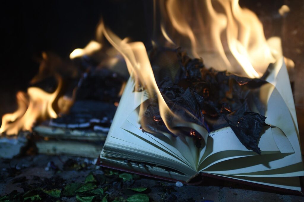 burning